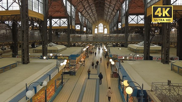 Budapest’s Great Market Hall – Virtual Food Tour 4K