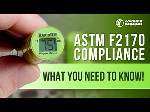 What is ASTM F2170 - Relative Humidity (RH) Testing