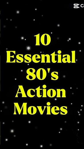 Top 10 Essential 1980’s Action Movies you MUST WATCH! #top10 #ranked #actionmovies #viral