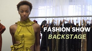 Backstage Of A Fashion Show
