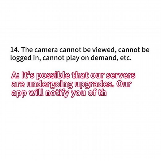 【14】 (APP cannot view content, cannot log in, etc.)
