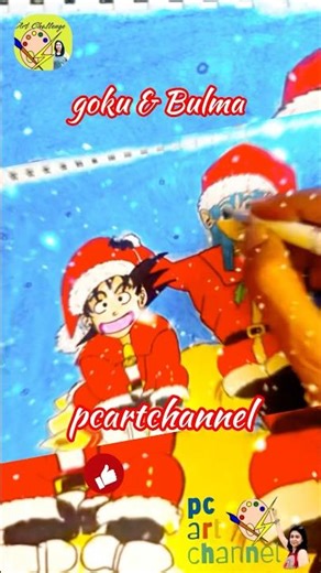 goku drawing! #dragonball #shortsfeed #viral #trending #viralshorts