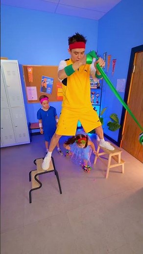 🎉 Woohoo! Tony’s Super Hero Workout Game 💪🕸️ #kids #fun