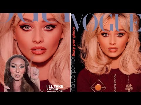 Transform Into Sabrina Carpenter | Viral Soft Glam Makeup Tutorial 2025