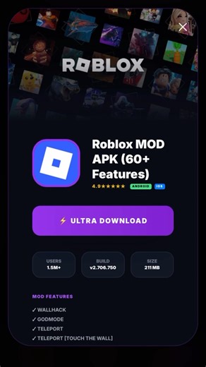 How to Get Roblox Mod Menu 2026 | Unlimited Robux & Menu Features (Android/iOS/PC)#shorts #roblox