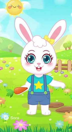 Kitty the Bunny's Shout-Out Adventure! 🌸🐰 | Fun Cartoon for Kids
