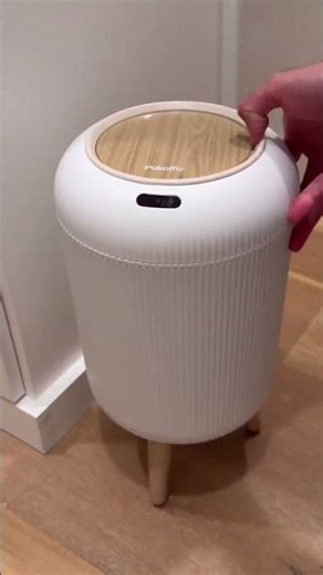 Pukomc Smart Sensor Trash Can Review | Hands-Free Motion Sensor Wastebasket .#shorts #viralshorts