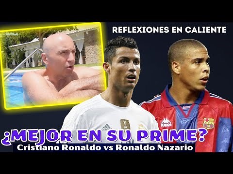 RONALDO NAZARIO vs CRISTIANO RONALDO. ¿QUIÉN FUE MEJOR EN SU PRIME, EN SU MEJOR MOMENTO? ME MOJO