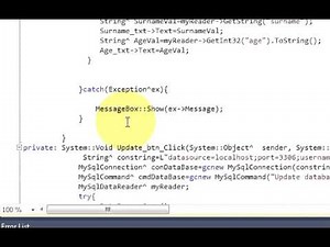 Visual C++ Tutorial 21 -Windows Forms Application: Decrypt Encrypted data again to simple text