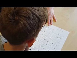 Video Example: A student takes the Number Identification measure