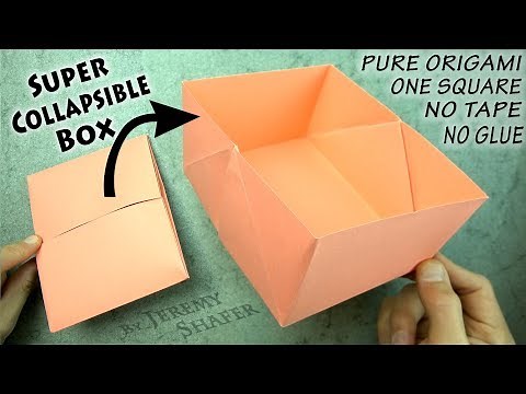 Origami Super Collapsible Box
