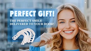 Adjustable Temporary Smile 2 Pairs, Natural Looking Comfortable for Men and Women