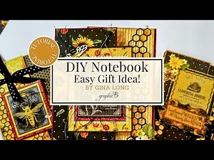 Turn Your Scrapbooking Supplies into Gorgeous DIY Garden Notebooks | Let It Bee