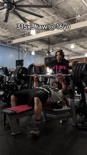 16-Year-Old Bench Press Achievement