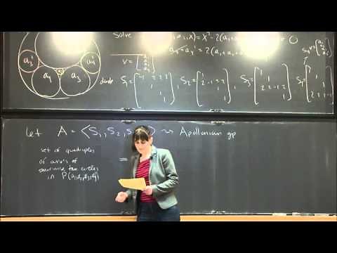 Apollonian packings and the quintessential thin group - Elena Fuchs