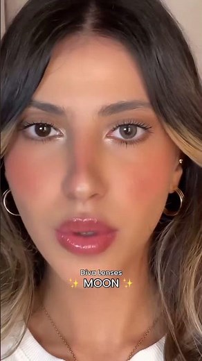 Diva Color Contact Lenses Review + Try on Shade MOON