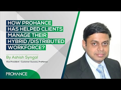 How ProHance has helped clients manage their Hybrid/Distributed Workforce?