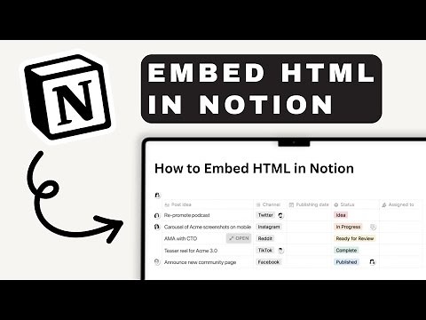 How to Embed a HTML in Notion | Notion Tutorial (2025)