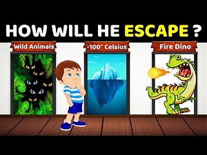 3 ESCAPE RIDDLES THAT'LL MAKE YOUR BRAIN SWEAT | Will You Escape? | Fun Brain Games
