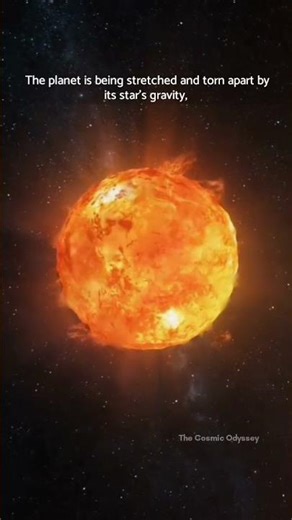 “This Planet Absorbs 94% of Light | WASP-12b Explained” #shorts #space