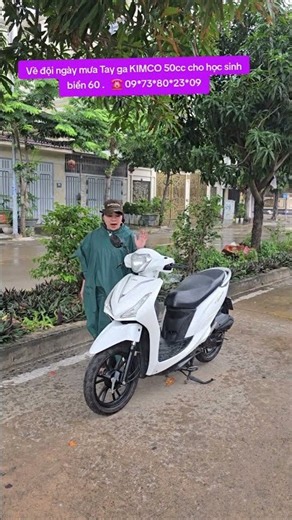 KIMCO 50cc scooter with 60 license plate...#minhchienmotorbikes #trending #shippingnationwide