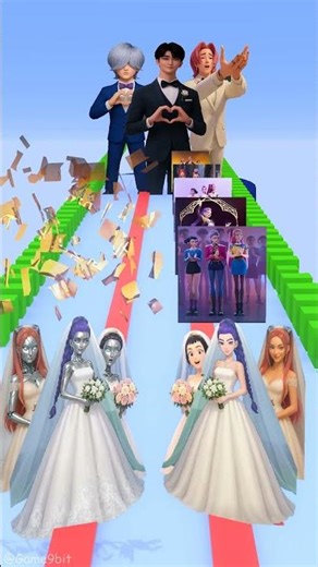 Bride team Rumi Robot vs Bride team Rumi in the continuous singing challenge, who won?!