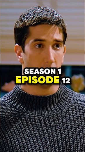 Did you know in FRIENDS: SEASON 1 EPISODE 12…