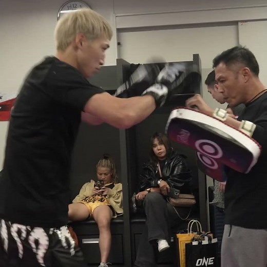 READY TO GO 🥊 Rukiya Anpo's clash with Marat Grigorian is on deck at ONE 173 in Tokyo!