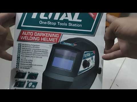 TOTAL Auto Darkening Welding Helmet TSP9306 (UNBOXING)