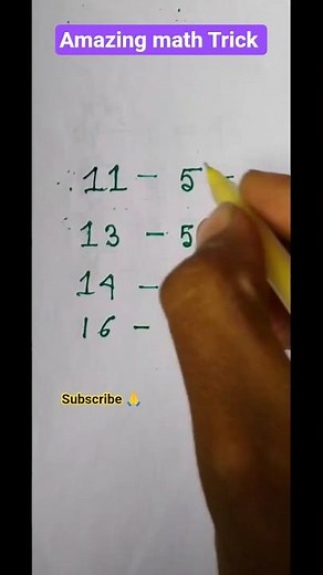 Amazing and simple math Tricks || #maths #learnmath 😎
