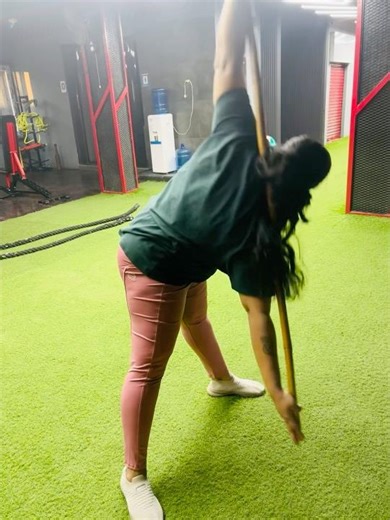 Stick workout for mobility. Flexibility, posture and alignment