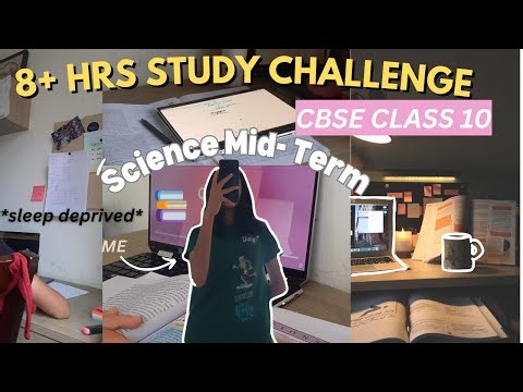 SCIENCE MID-TERM VLOG 📚 | AS A CBSE 10TH GRADER | Bio,Chem and Physics