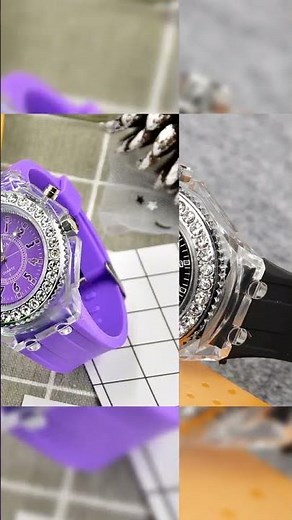 UTHAI L34 LED Rhinestone Watch – Trendy, Unisex & Glow in Style