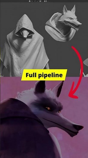 How Game Characters are REALLY Made #3dcharacter #charater #blender