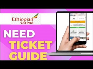How To Book Flight Tickets Online Ethiopian Airlines