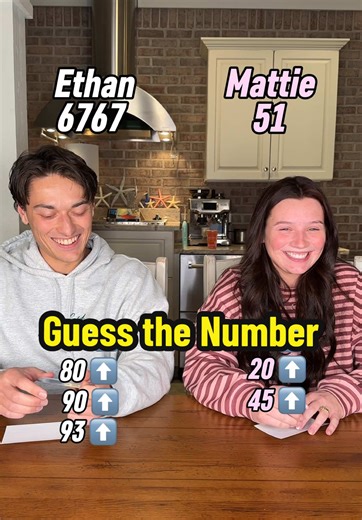 Guess the number! Was this game fair?😂 Thanks @Cam for the idea! #familyfun #familygameninght #gameswithfriends #numbergame