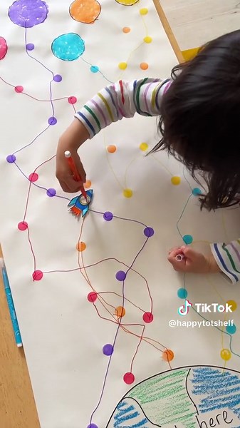 Can you believe how this simple Dot-to-Dot Rocket activity 🚀 have so many benefits for young children? 🔴 Hand-Eye Coordination: Connecting the dots requires precise coordination between the eyes and hands, helping children develop fine motor skills. 🟠 Fine motor and pre-writing skills: Dot-to-dot activities lay the groundwork for more complex motor skills like writing and drawing. 🟡 Focus: Completing a dot-to-dot requires sustained attention, helping children develop concentration skills. 🟢