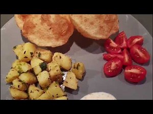 Jaya's Gujarati Kitchen - Zoom cooking class: Potato curry, puri and chutney