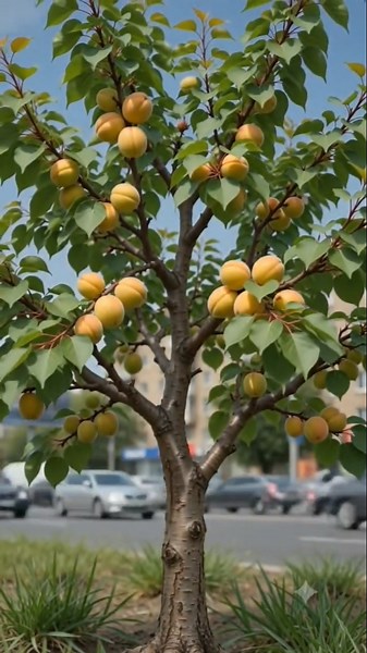🍑 From Rotten Apricot to a Tree Full of Apricots! 🌳🤯#Apricot #Timelapse #Nature #PlantGrowth