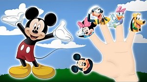 Mickey Finger Family / Nursery Rhymes