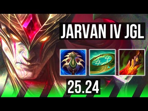 JARVAN IV vs RIVEN (JGL) | Good KDA: 14/1/13 | EUW Master | 25.24