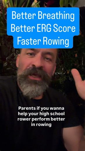 Xeno Elite Coach | High School & Collegiate Rowing Coach on Instagram: "The most common breathing rhythm in rowing is hyperventilation. Not because juniors aren’t fit—but because shallow breathing mechanics force over-breathing. Better breathing = better flow. Better flow = better erg scores. And the erg score is the SAT of rowing. Parents, this matters more than you think. DM me."