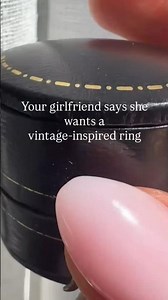 Luxury Diamond Engagement Ring 💎✨ | Hidden Halo Gold Ring Goals #diamondring #engagementring #usa