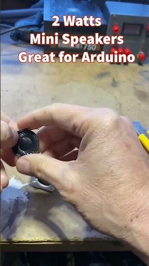 Mini 2 Watts Speakers made for Arduino #arduino #electronic #unpacking #speaker