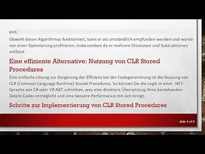 Gibt es eine „Elegantere Methode“ zur Erstellung von Codes in SQL Server 2005?