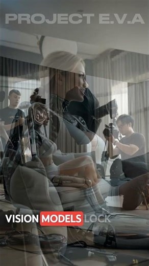 Meet the AI Model Changing Fashion #shorts #ai #humanoid #robot