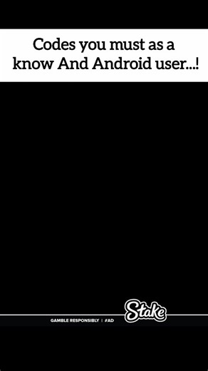 English | Grammar | Ilets on Instagram: "Android smartphone codes that you must know. Some codes may vary in some devices #selfimprovement #android #codes #fyp #success"