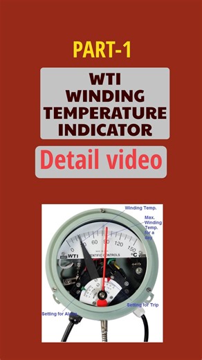 Technical hub on Instagram: "WTI Winding temperature indicator #engineering #transformers #electrical #substation #powerstation"