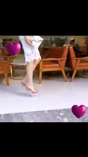 Exploring High-Heeled Fashion in Stylish Indoor Settings