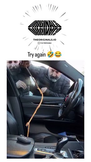 PixelMind_25 on Instagram: "The post shares a short video clip depicting a man comically failing to retrieve car keys from inside a locked vehicle using a long stick inserted through the slightly open window, emphasizing persistence amid frustration. Uploaded on January 30, 2026, by @Arma_Lite_14 , a account focused on motivational and wholesome content, the clip quickly amassed 133,000 views and 170 likes, tapping into universal experiences of everyday mishaps. User replies amplify the humor, w